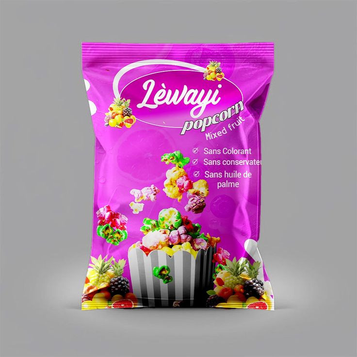 Popcorn Lewayi "Mixed Fruit", un Festin de Saveurs Naturelles !
