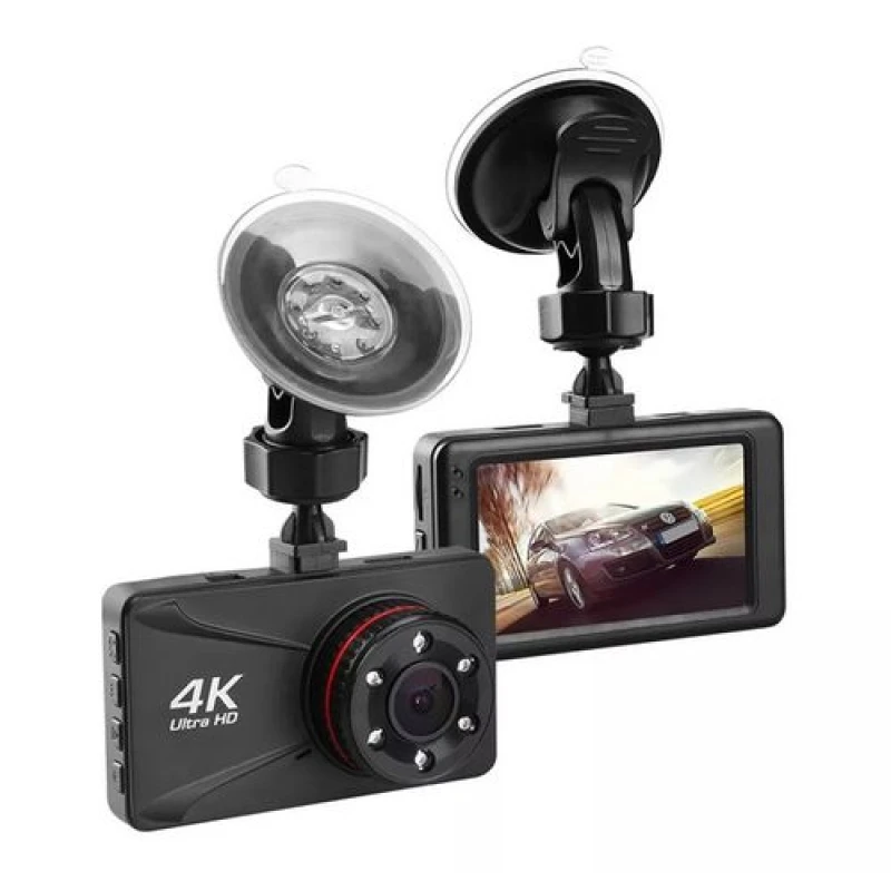 Ak-g11h Caméra de tableau de bord d'enregistrement en boucle avec capteur G de vision nocturne 4k
