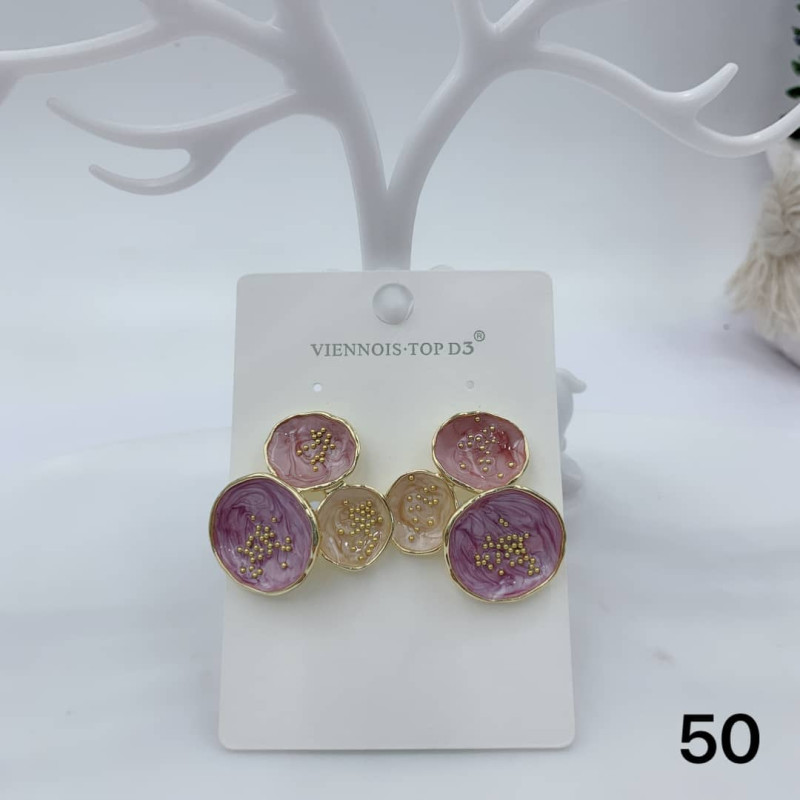 Boucle d'oreille pour femme viennois top D3