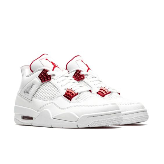 JORDAN 4 RETRO METALLIC RED