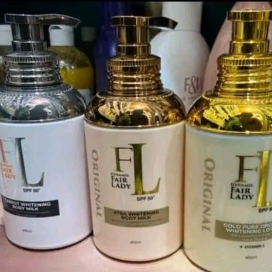 Lait corporel éclaircissant hydratant
