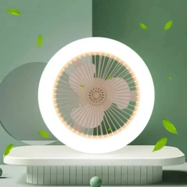 Ventilateur plafond LED 3 couleurs