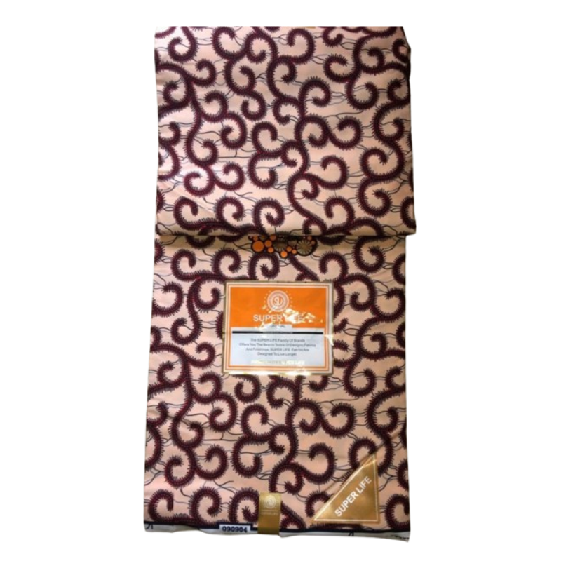 Pagne  Africain avec Tissu Hollandais demi-pièce(6 mètres)