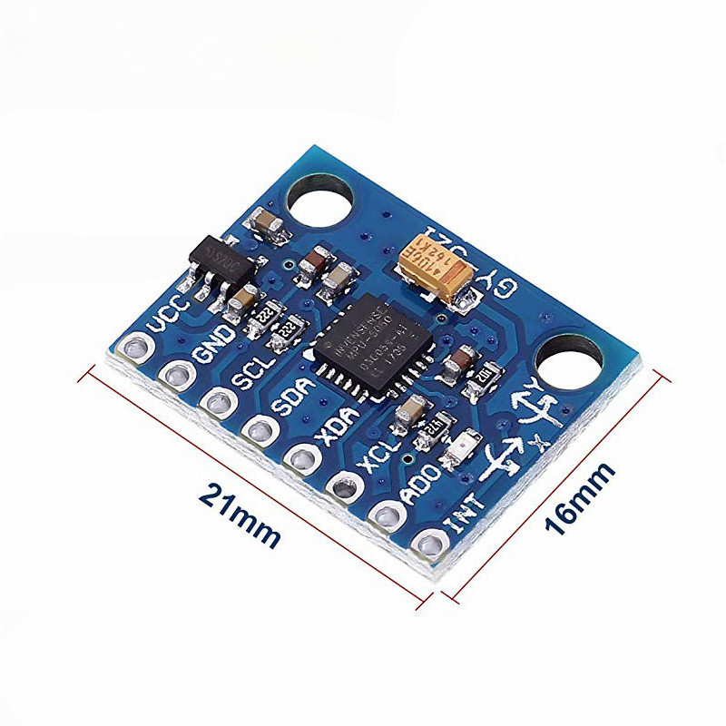 5pcs GY-521 MPU-6050 MPU6050 Tech 3 Axes analogiques gyroscopes + accéléromètre 3 Axes Tech