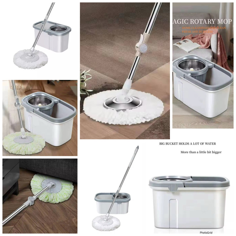 Sceau de nettoyage rotatif