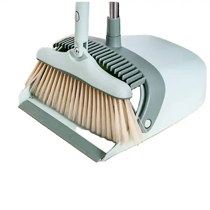 Ensemble de balai et pelle à poussière de haute qualité accessoires d'outils de nettoyage ménager brosse de nettoyage des ordures de poussière de sol rotative