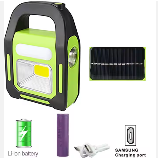Lampe solaire portable Rechargeable par USB
