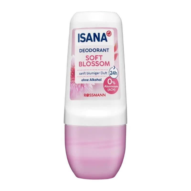 ISANA SOFT BLOSSOM Déodorant roll-on