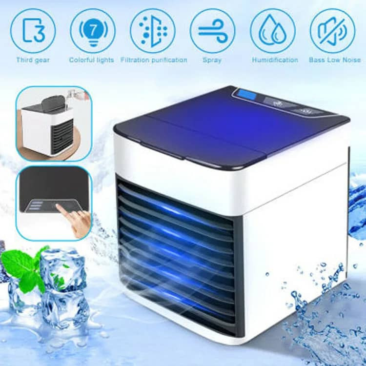 Refroidisseur d'air évaporatif-Refroidisseur d'espace léger et portable  / Air Cooler Fan