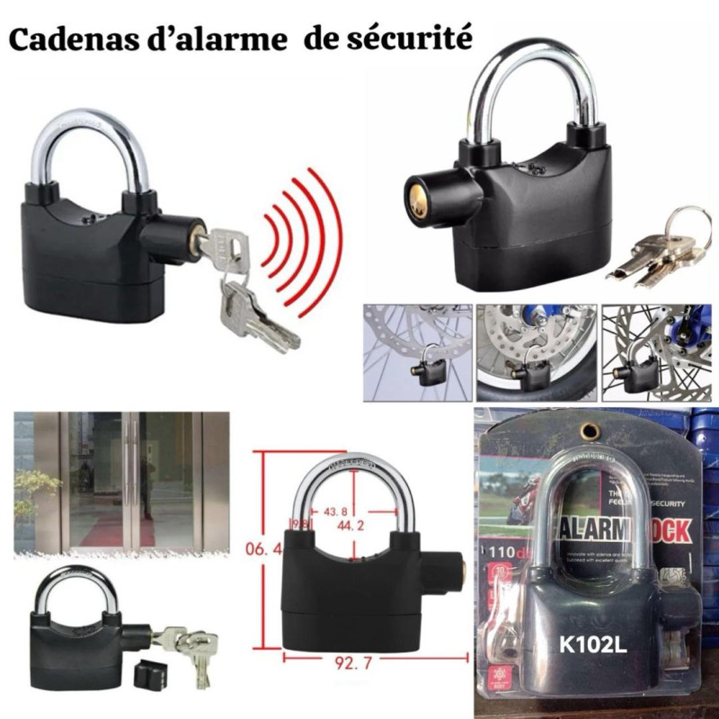 Cadnas d'alarme de sécurité