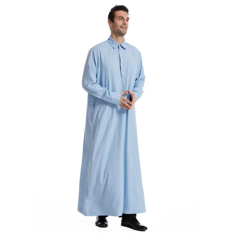 boubous homme Col chemise