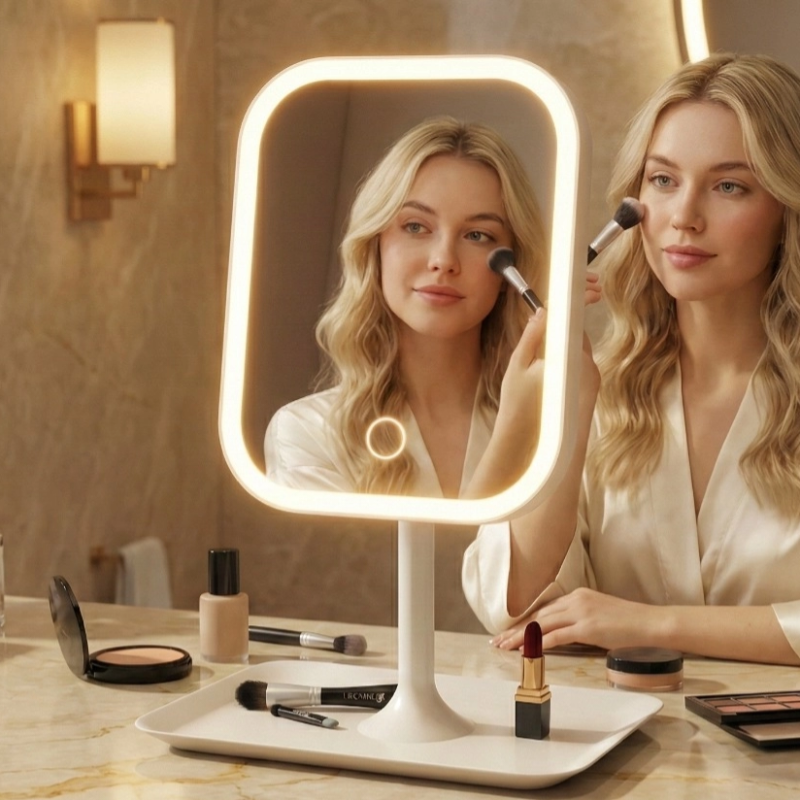 Miroir Led portable