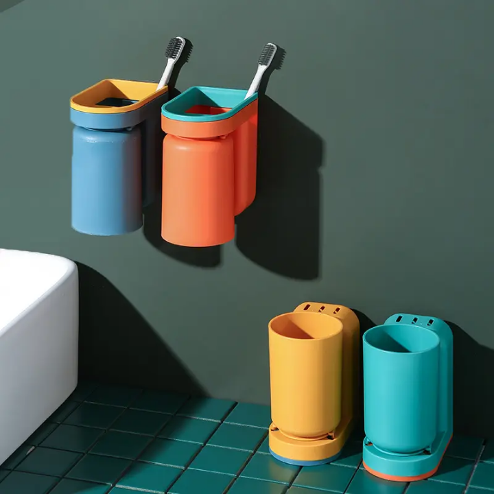 Porte brosse à dents mural