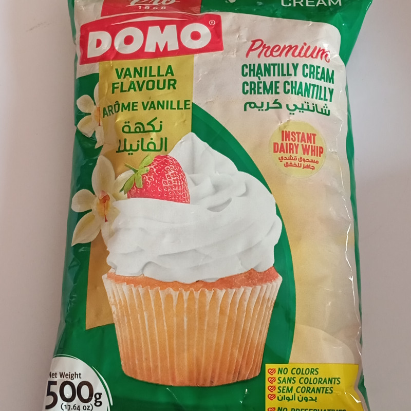 Crème Chantilly en poudre