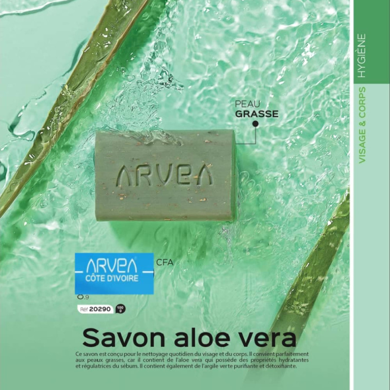 Savon aloé Vera