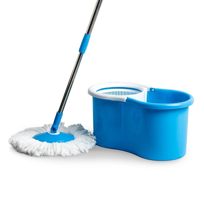 PLASTIQUE DE NETTOYAGE AVEC SERPILLIÈRE EN MICROFIBRE