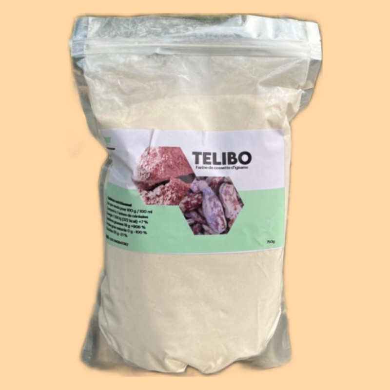 Télibo, farine de cossette d'igname