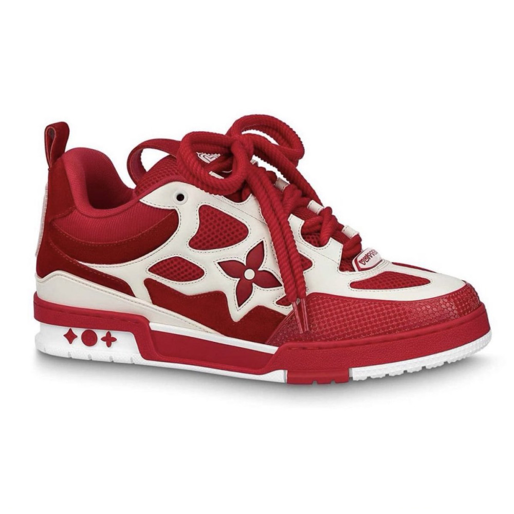 Louis Vuitton LV Skate Sneaker Red White