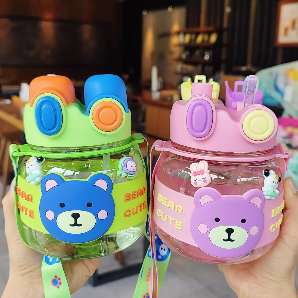 Bouteille d'eau en plastique mignon pour en enfant, bébé