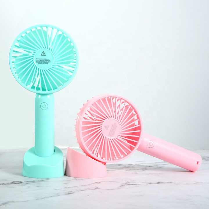 Ventilateur USB rechargeable ventilateur portable avec support de téléphone ventilateur de table ou mini ventilateur de poche
