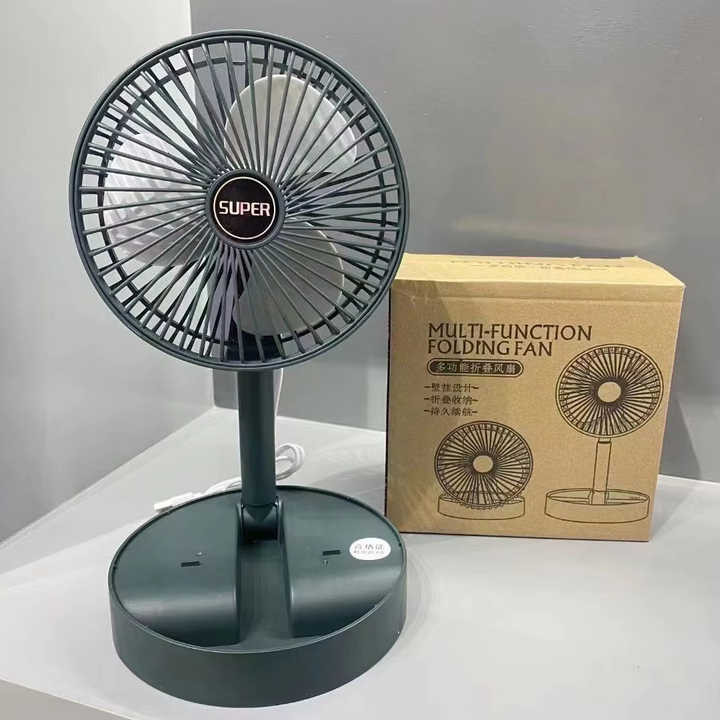 Ventilateur télescopique pliable 2 en 1 Ventilateur portable
