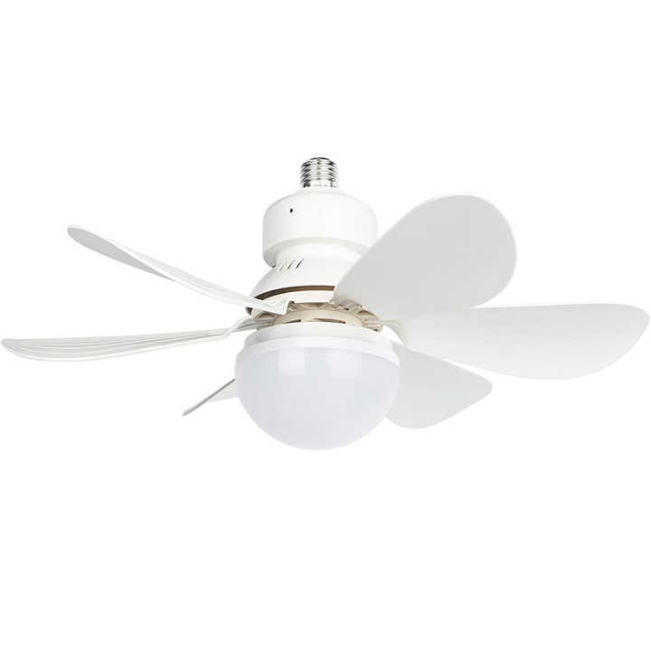 Ventilateur à douille avec télécommande Petits ventilateurs de plafond avec lumières