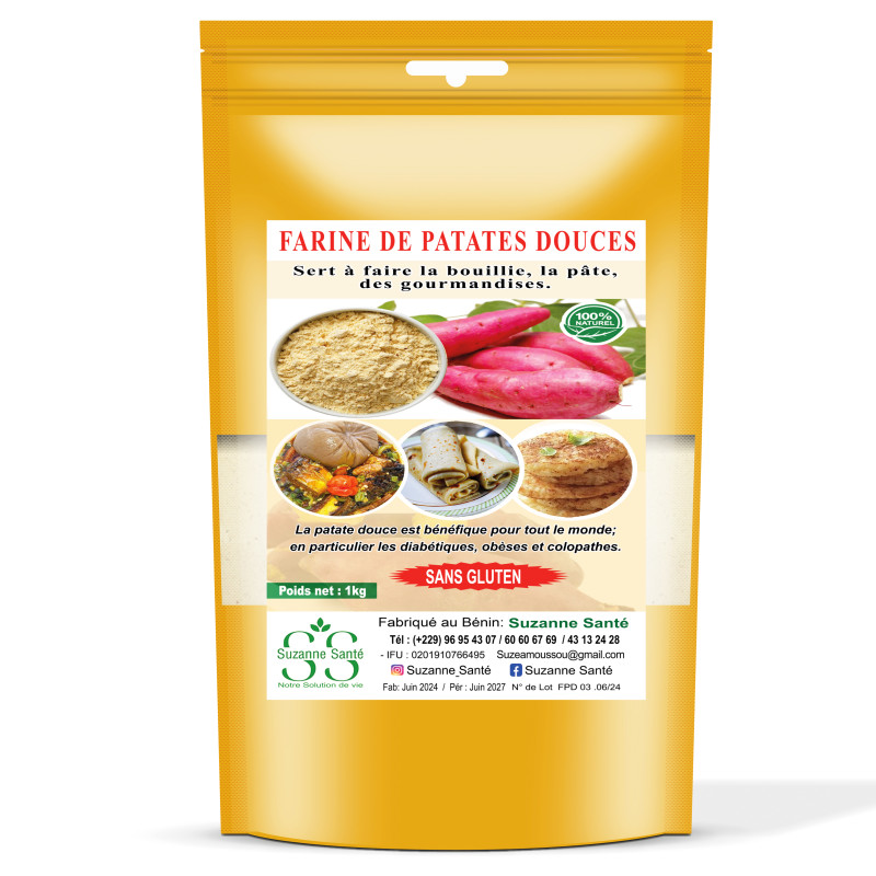 Farine de patate douce