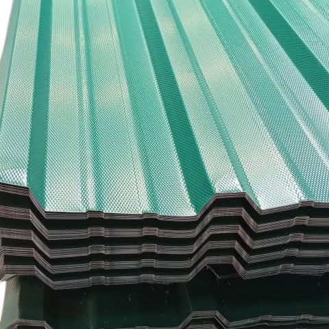 Tôle Bac Aluminium colorée