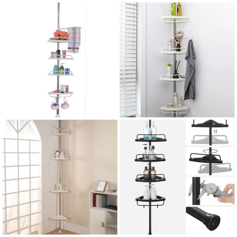 Étagères de rangement douche
