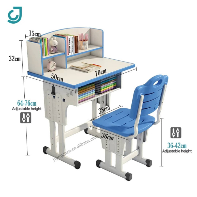 Table à bibliothèque et chaises pour enfants et adultes, 5 a 18 ans