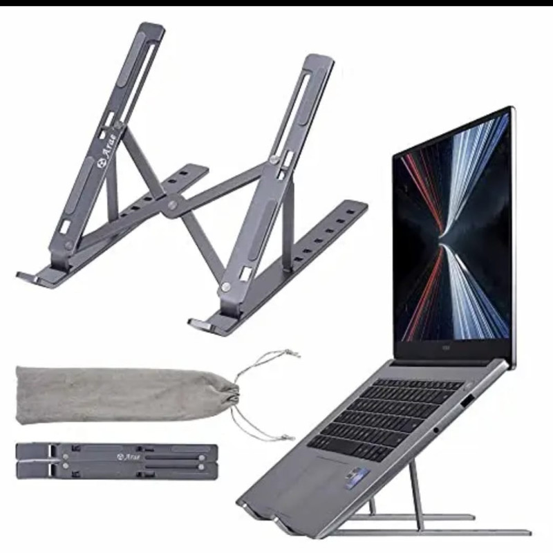 Support PC en acier inoxydable - Laptop stand