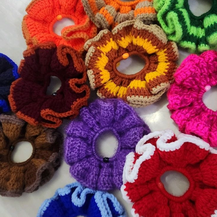 Chouchou au crochet