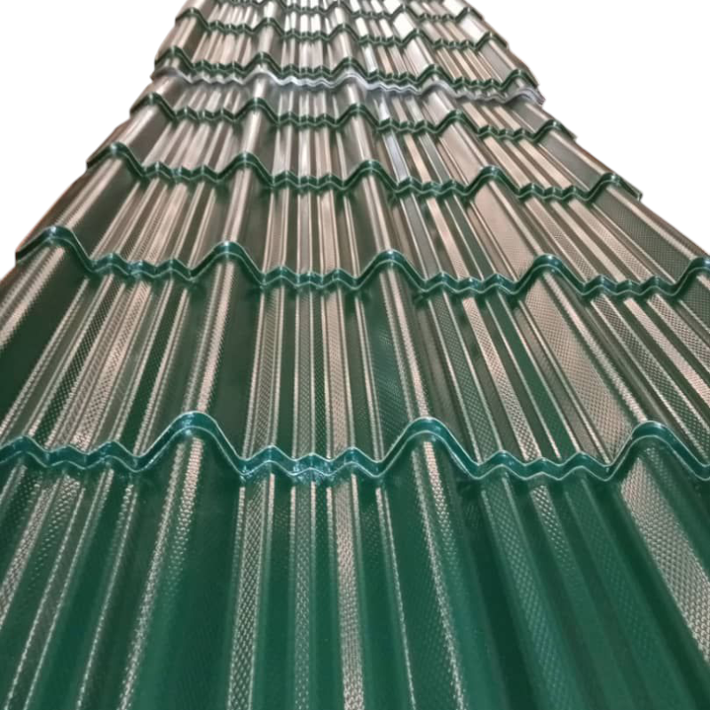 Tôle tuile Aluminium colorée