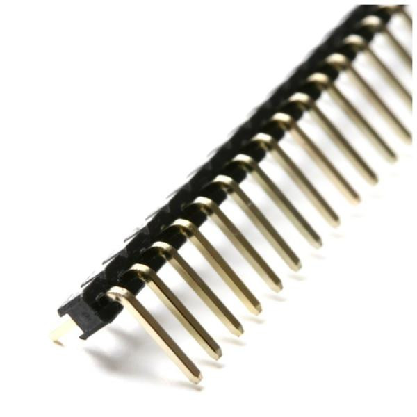 Header pin Mâle courbé