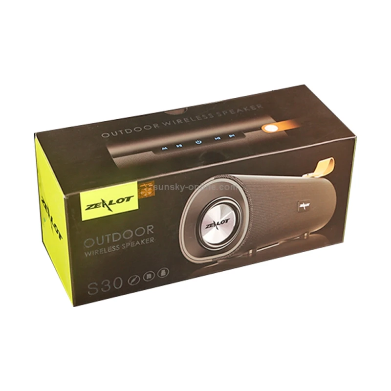 Enceinte Bluetooth ZEALOT S30 Portable Noir
