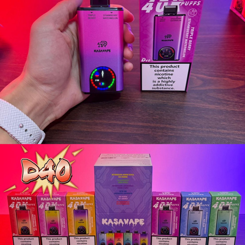 Chicha électronique 40k puff