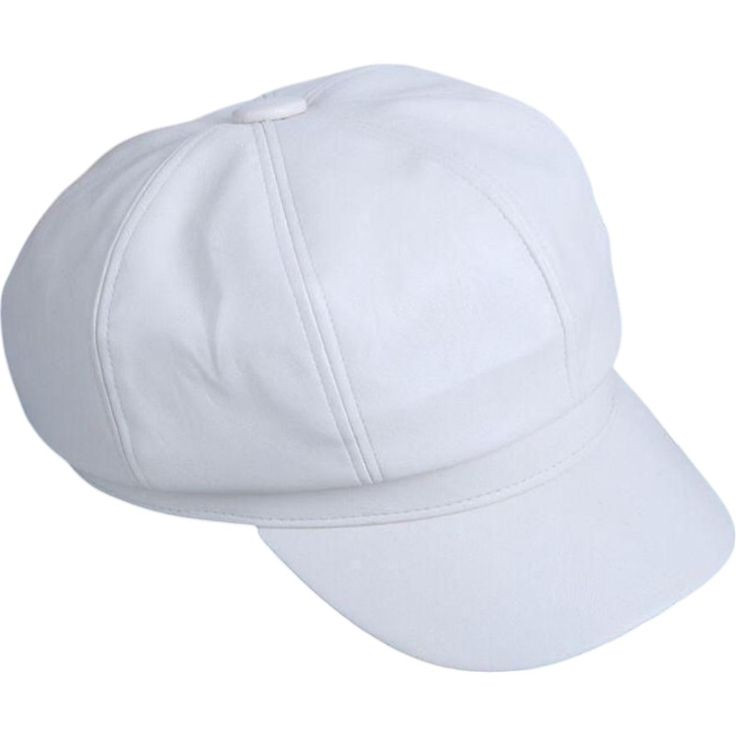 Casquette Gavroche Blanche en Coton - Style Classique