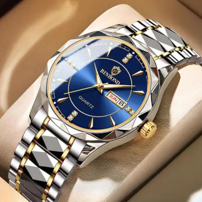 Montre à quartz étanche ultra-fine pour homme, montre-bracelet décontractée, acier inoxydable, marque de luxe, affaires, haute qualité