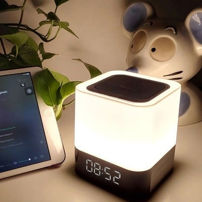 Haut parleur Hi-Fi tactile veilleuse puissante
