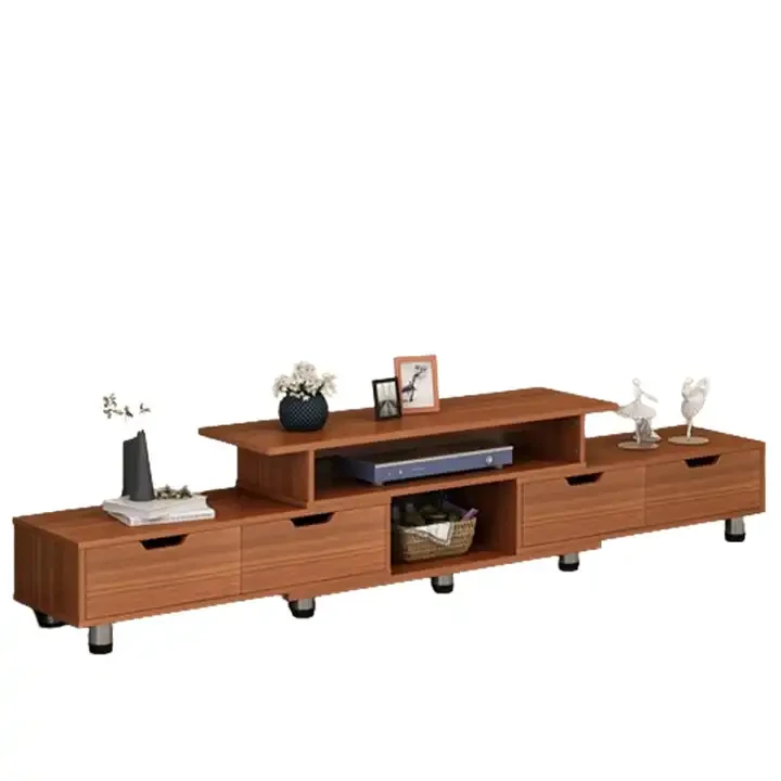 Table de télévision moderne meubles de salon support de télévision rectangulaire moderne