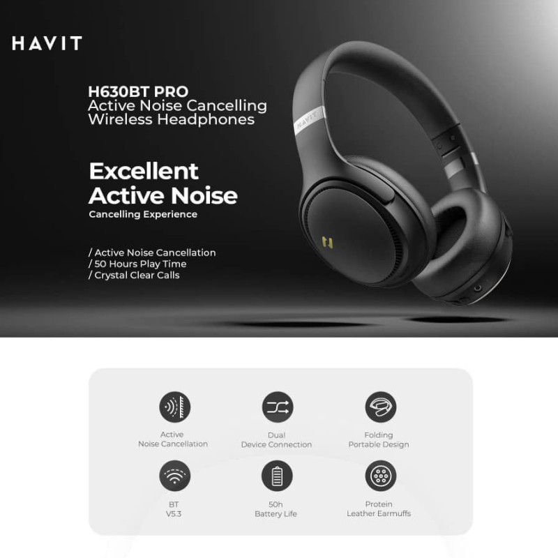 Havit HB630BT Pro Reduction active de bruit