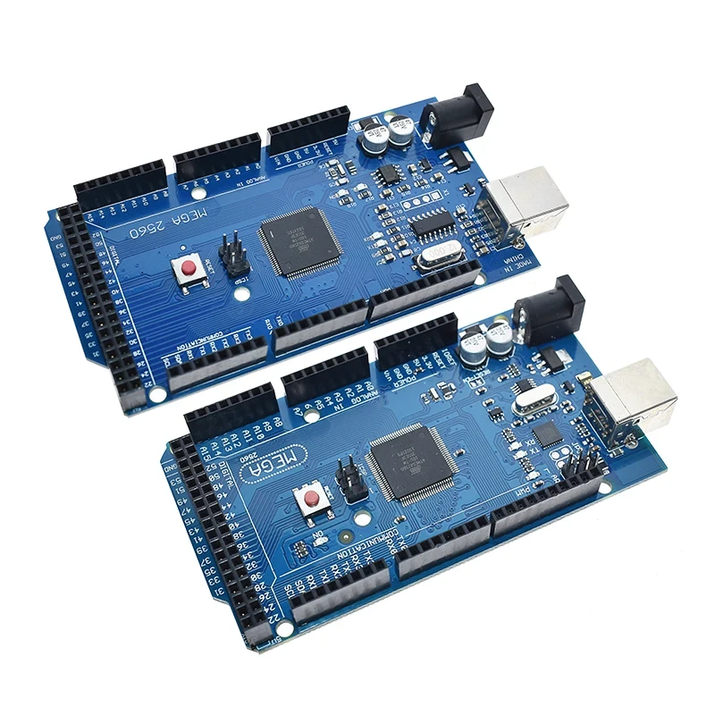 Carte Arduino Mega2560 R3, Module Compatible avec Arduino Atmega2560-16AU CH340G CH340 ATMEGA 2560 R3 ATMEGA2560