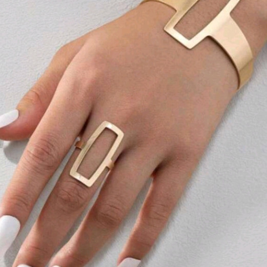 Ensemble bracelet -bague