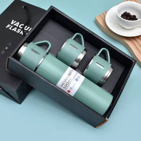 Mini thermos avec 3 tasses