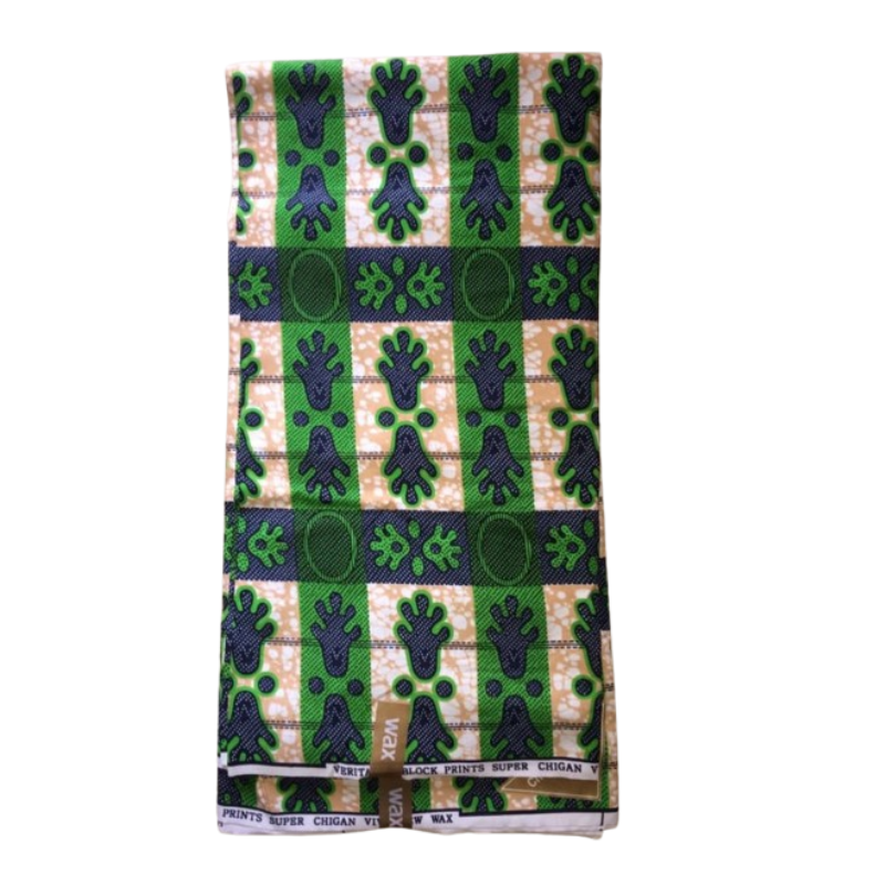 Pagne  Africain avec Tissu Hollandais demi-pièce(6 mètres)