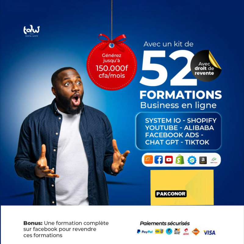 PACK DE 30 FORMATIONS + 5000  EBOOKS + 200 LIVRES AUDIOS + BONUS - Google Drive