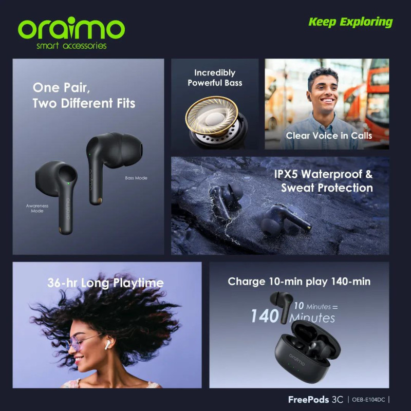 Oraimo Freepods 3C