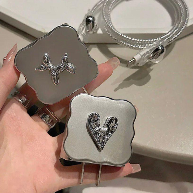 Protège chargeur téléphone perles scintillantes – Style Kawaii Aesthetic