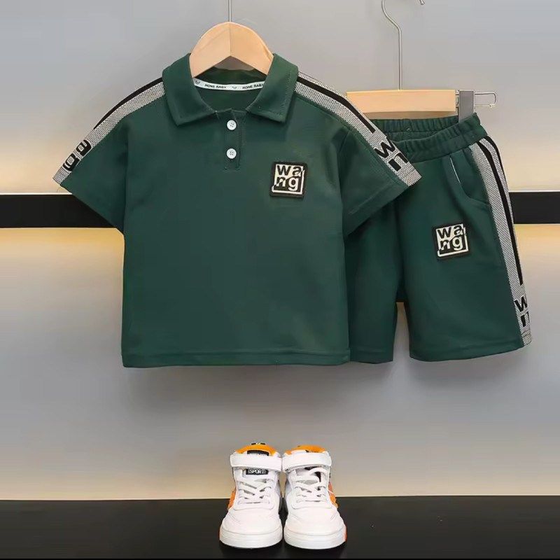 Ensemble Tendance pour Enfant - Polo et Short Sportif
