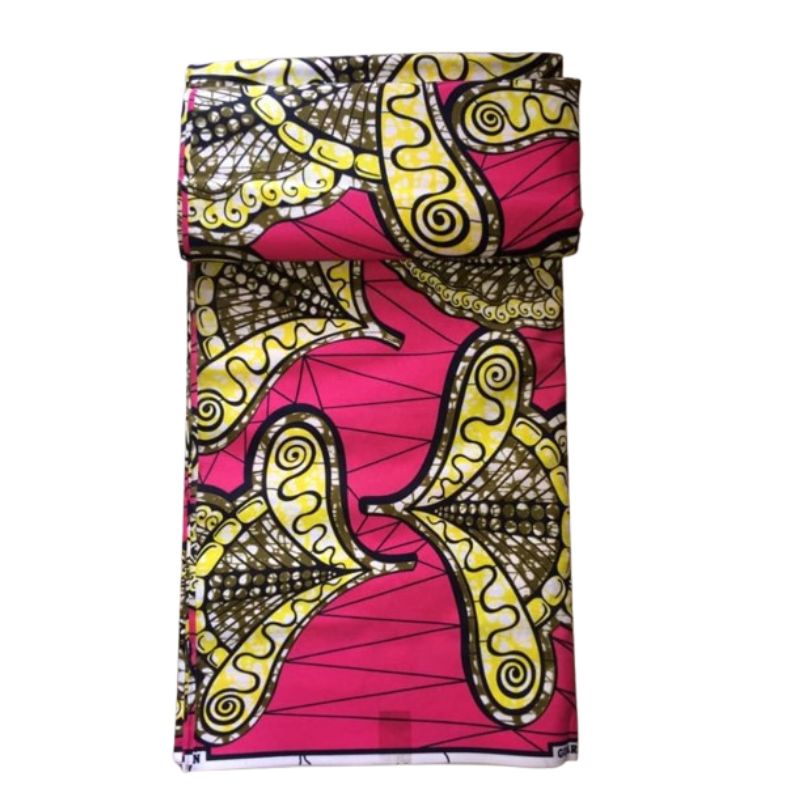 Pagne  Africain avec Tissu Hollandais demi-pièce(6 mètres)
